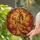 Witchy Aesthetic Enthusiasts' Stained Glass Witch, Glowing Lantern, Jack-o'-lanterns, Amber Gold Floral Mosaic Stained Glass Suncatcher - dXdi-FpkIy