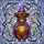 Autumn Enthusiasts' Tiffany Stained Glass Highland Cow Witch Hat Jack-O'-Lantern Mosaic Stained Glass Suncatcher - 5