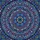 Art Lovers' Tiffany Stained Glass Jewel Tone Mandala Azure Turquoise Amethyst Pink Amber Intricate Full-Frame Stained Glass Suncatcher - 5
