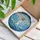 Coastal Enthusiasts' Detailed Tiffany Stained Glass Lighthouse Crashing Waves Amber Blue Teal Emerald Green Mosaic Art Stained Glass Suncatcher - W_x6TJ3XFB