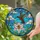 Nature Lovers' Tiffany Style Stained Glass Hummingbird Lily Floral Mosaic, Vibrant Jewel Tones, Intricate Black Lead Lines Stained Glass Suncatcher - 2