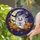 Halloween Enthusiasts' Vibrant Tiffany Style Stained Glass Friendly Ghost Pumpkin Moon Bat Stained Glass Suncatcher - 2