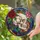 Bold Style Enthusiasts' Ruby Rose & Emerald Stained Glass Skull Mosaic Jewel Tones Stained Glass Suncatcher - 2