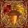 Art & Nature Enthusiasts' Glowing Tiffany Style Acorn Autumn Leaves Mosaic in Jewel Tones Stained Glass Suncatcher - 5