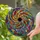 Art Lovers' Radiant Tiffany Style Stained Glass Sunburst Geometric Jewel Tone Mosaic Stained Glass Suncatcher - 9xDP-g81hQ