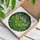 Nature Lovers' Vibrant Luna Moth Stained Glass Tiffany Style Lime Green Amber Foliage & Tendrils Stained Glass Suncatcher - 3