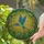 Nature Lovers' Intricate Geometric Stained Glass Soaring Swallow Bird Forest Mosaic Emerald Green Yellow Teal Stained Glass Suncatcher - CFKKFDl4cp