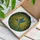 Nature Lovers' Intricate Geometric Stained Glass Soaring Swallow Bird Forest Mosaic Emerald Green Yellow Teal Stained Glass Suncatcher - Q0H4lL4xOG