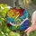 Music Lovers' Golden Treble Clef Piano Stained Glass Jewel Tone Mosaic Design Stained Glass Suncatcher - 2