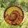 Thanksgiving Celebrators' Intricate Stained Glass Turkey Harvest Mosaic Jewel Tones Stained Glass Suncatcher - 79HBtd8i_h