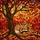 Nature Lovers' Glowingly Translucent Stained Glass Sleeping Fox Autumn Canopy Intricate Mosaic Stained Glass Suncatcher - 5