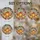 Autumn Lovers' Vibrant Stained Glass Pumpkin Fall Leaves Iridescent Sunburst Mosaic Stained Glass Suncatcher - 4