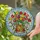 Garden Lovers' Tiffany Style Stained Glass Watering Can Tulips Floral Mosaic, Vibrant Jewel Tones Stained Glass Suncatcher - IMzBoiC96S