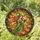 Witchy Art Lovers' Tiffany Style Stained Glass Witch Reading Book, Emerald Green, Amber Yellow, Red-Orange Autumnal Mosaic Stained Glass Suncatcher - 1