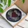 Gothic Art Lovers' Ruby Red Heart Spiderweb Bat Wings Stained Glass Mosaic Stained Glass Suncatcher - 22LrSqfnEP