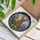 Nature Lovers' Vibrant Tiffany Stained Glass Brown Rabbit Garden Floral Mosaic Art Stained Glass Suncatcher - IJk6OndylY