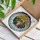 Holiday Enthusiasts' Tiffany Stained Glass Nativity Scene Winter Crescent Moon Amber Teal Red Jewel Tones Stained Glass Suncatcher - f8pNGicvzh