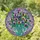 Art Lovers' Vibrant Tiffany-Inspired Stained Glass Pansy Bouquet Mosaic Design Stained Glass Suncatcher - 1