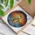 Faithful Art Lovers' Vibrant Tiffany Stained Glass Jesus Walking Water, Deep Blue & Orange Sunset Mosaic Stained Glass Suncatcher - 3