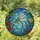 Nature Lovers' Intricate Tiffany Stained Glass Emerald Green Dragonfly Floral Mosaic Stained Glass Suncatcher - 7qKZpNMUrP