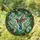 Nature Lovers' Vibrant Stained Glass Hummingbird Tiffany Style Jewel Tone Floral Mosaic Stained Glass Suncatcher - BulqEcWyRy