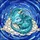 Dragon Lovers' Chibi Sleeping Dragon Stained Glass Art, Ethereal Blue Sky & Stars, Tiffany Style Jewel Tones Stained Glass Suncatcher - 5