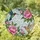 Nature Lovers' Tiffany Stained Glass Iridescent Hummingbirds Pink Peony Floral Mosaic Pattern Stained Glass Suncatcher - 1