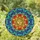 Spiritual Seekers' Intricate Golden Om Mandala Stained Glass Lotus Petals Jewel-Toned Art Stained Glass Suncatcher - 1