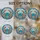 Ocean Lovers' Vibrant Stained Glass Crab Tiffany Style Underwater Mosaic Art in Aqua & Orange Jewel Tones Stained Glass Suncatcher - 4