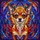 Chihuahua Lovers' Vibrant Stained Glass Mosaic Dog Art with Tiffany Jewel Tones Stained Glass Suncatcher - 5