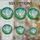 Art Lovers' Tiffany Style White Dove Olive Branch Jewel Tone Green Blue Mosaic Design Stained Glass Suncatcher - 4