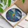 Nature Lovers' Intricate Tiffany Style Stained Glass Songbird Mosaic Bright Yellow Emerald Green Blue Stained Glass Suncatcher - dh7oYWKVcX
