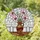 Art Lovers' Intricate Tiffany Stained Glass Pink Green Red Floral Vase Mosaic Design Stained Glass Suncatcher - 1
