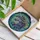 Fantasy Art Lovers' Tiffany Style Stained Glass Majestic Unicorn Head Jewel Tone Mosaic Art Stained Glass Suncatcher - 3