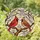 Nature Lovers' Vibrant Tiffany Stained Glass Cardinal Birds Cherry Blossoms Intricate Pattern Stained Glass Suncatcher - 1