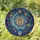 Celestial Art Lovers' Tiffany Style Stained Glass Crescent Moon Lantern Celestial Mosaic Jewel Tones Stained Glass Suncatcher - 1