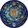 Celestial Art Lovers' Tiffany Style Stained Glass Crescent Moon Lantern Celestial Mosaic Jewel Tones Stained Glass Suncatcher - 5