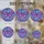Cosmic Art Lovers' Tiffany Stained Glass Moth Ocelli Fuchsia Violet Blue Floral Mosaic Design Stained Glass Suncatcher - 4