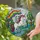 Fantasy Animal Lovers' Stained Glass Tiffany Style Opossum Unicorn Rainbow Banner Landscape Mosaic Stained Glass Suncatcher - LqS-JJeAbi