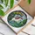 Fantasy Animal Lovers' Stained Glass Tiffany Style Opossum Unicorn Rainbow Banner Landscape Mosaic Stained Glass Suncatcher - h7EFOLr4br