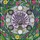 Nature Lovers' Vibrant Stained Glass Lavender Purple Moon Wildflower Botanical Mosaic Stained Glass Suncatcher - 5
