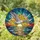 Nature Admirers' Stained Glass Seagull Sunset Ocean Mosaic Art, Tiffany Style Jewel Tones Teal Blue Orange Stained Glass Suncatcher - 1