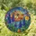 Art Enthusiasts' Tiffany Style Stained Glass Dragonfly Lupine Garden Jewel Tone Mosaic Stained Glass Suncatcher - Tq3M1j2mft