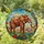 Elephant Lovers' Detailed Stained Glass Elephant Jigsaw Baby Mosaic Art Jewel Tones Stained Glass Suncatcher - 1