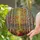 Nature Lovers' Tiffany Stained Glass Autumn Birch Forest Path Jewel Tone Intricate Pattern Stained Glass Suncatcher - 2