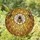 Nature Lovers' Tiffany Style Stained Glass Majestic Bee Honeycomb Golden Amber Olive Green Intricate Mosaic Art Stained Glass Suncatcher - 1