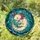 Aquatic Art Lovers' Majestic Axolotl Tiffany Stained Glass Jewel Tone Mosaic Design Stained Glass Suncatcher - 1