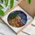 Pet Parents' Vibrant Golden Retriever Christmas Stained Glass Jewel Tone Winter Scene Stained Glass Suncatcher - 7JfKG0XGpA