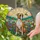 Boxer Dog Lovers' Tiffany Stained Glass Fawn Boxer Wildflower Jewel Tone Mosaic Stained Glass Suncatcher - FX9lI9OTy5