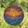 Nature Lovers' Tiffany Stained Glass Sunset, Purple Lupine & Orange Sky Mosaic Stained Glass Suncatcher - 1